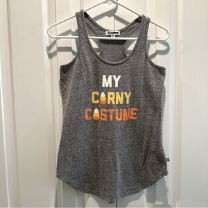Tipsy Elves My Corny Costume 🎃 Halloween Costume Tank Top S